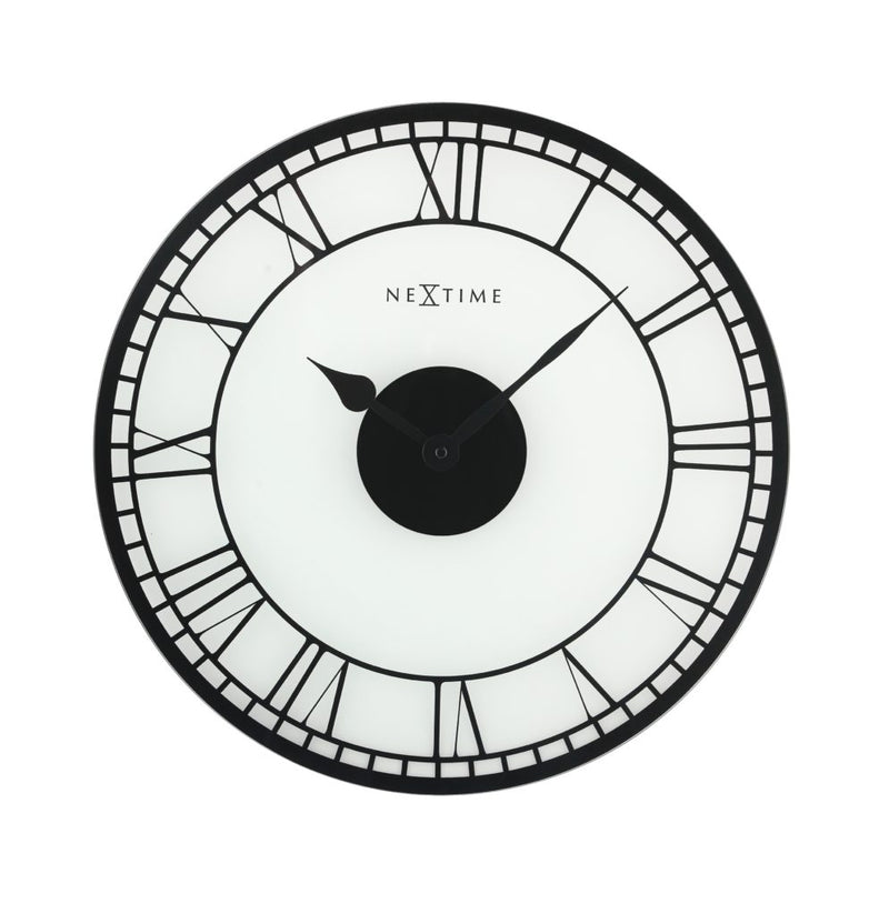 8146 Big Ben Frosted Glass Decorative Wall Clock